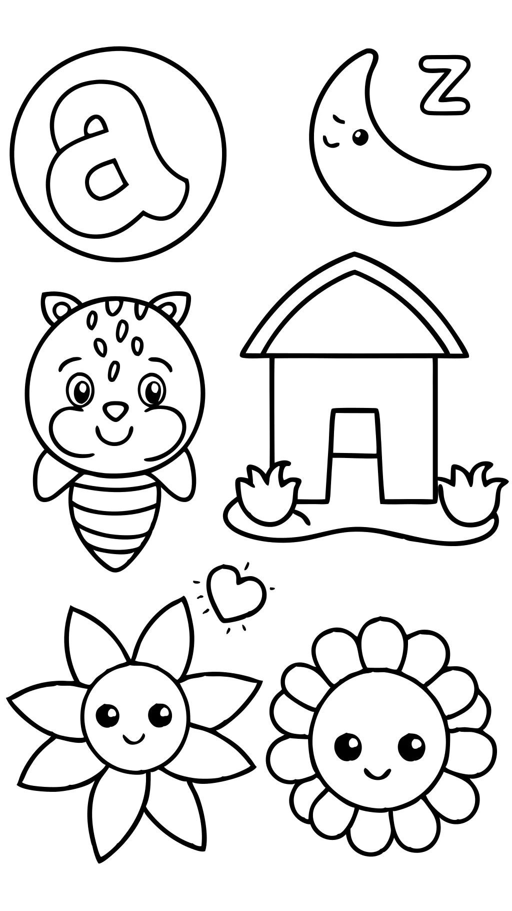 educational preschool coloring pages